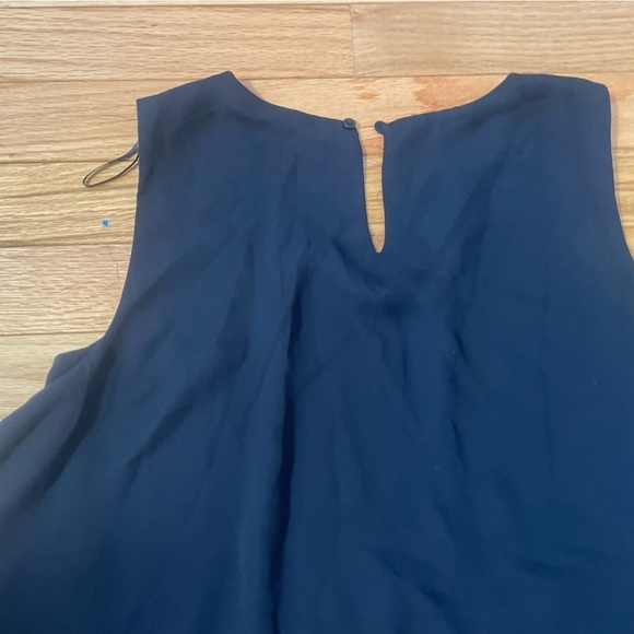 Zara Basic Navy Tank Top Blouse Size Medium - Picture 7 of 7